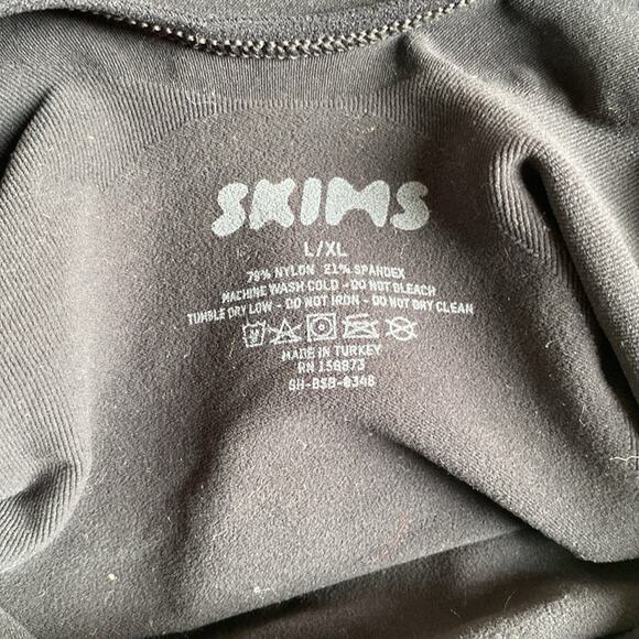 SKIMS Sculpting Snaps Bodysuit Onyx L/XL NWOT - Picture 7 of 8